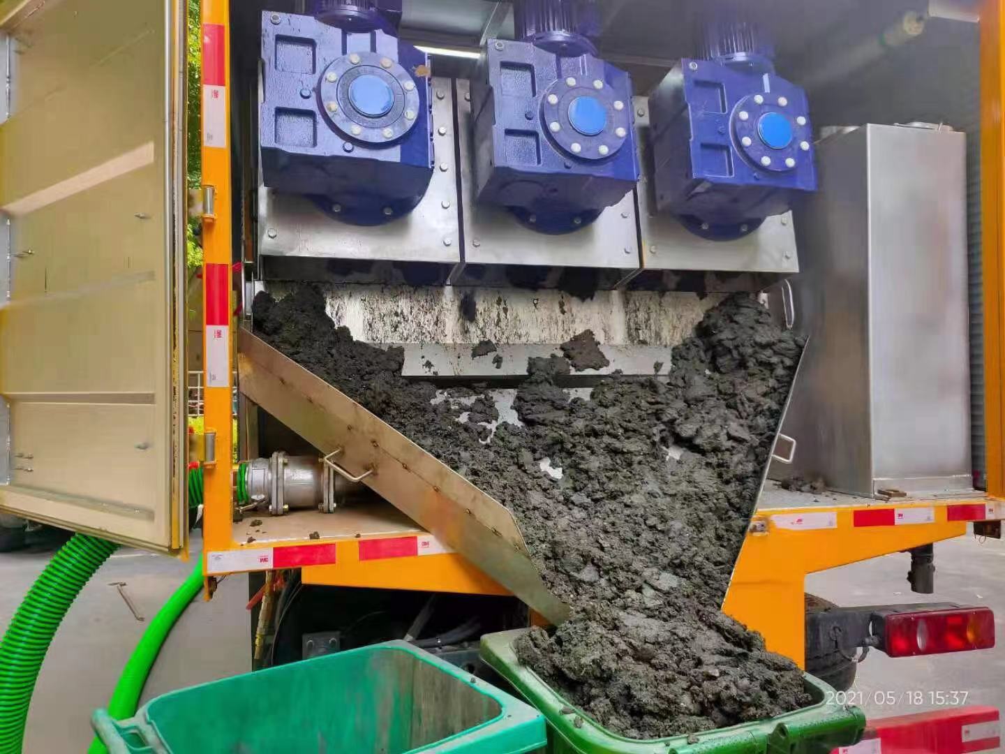 正蓝化粪池清掏城市维护站-泥浆净化干湿分离处理